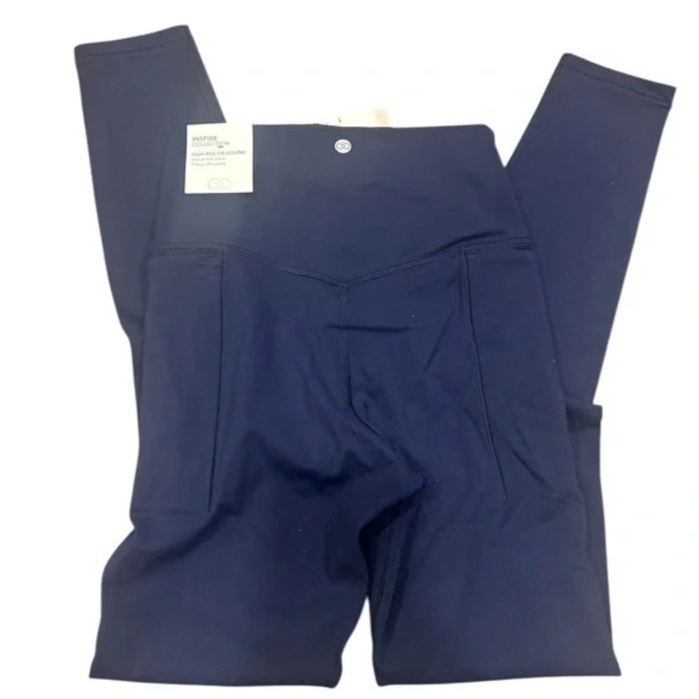 Calia Navy High-Waisted Leggings Womens XS